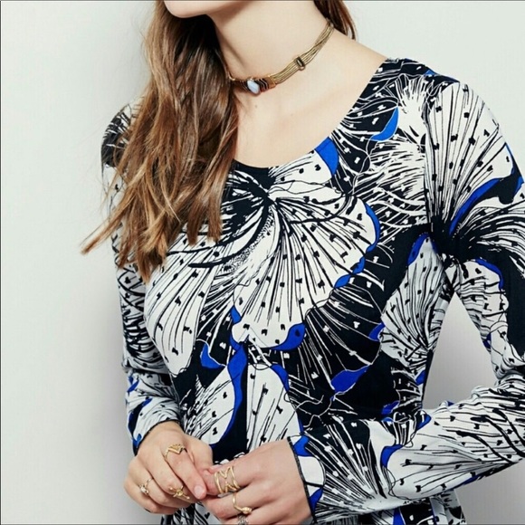 SOLD Free People First Kiss Boho Maxi Floral Dress - Picture 4 of 4